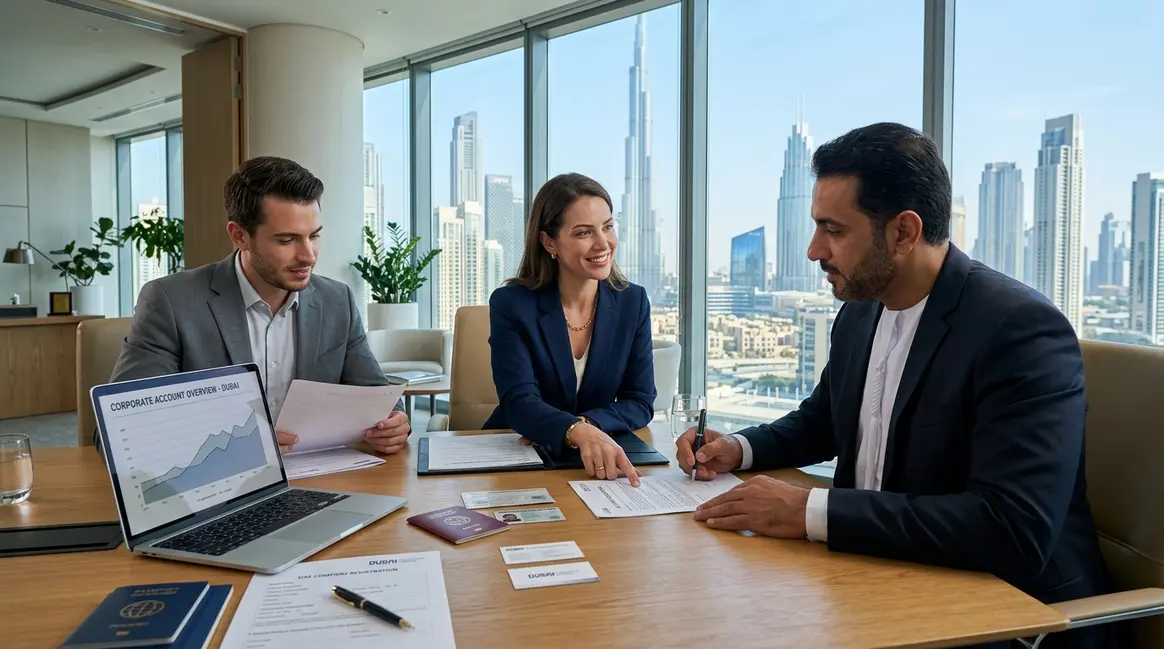 How to Open a Corporate Bank Account in Dubai (2026)