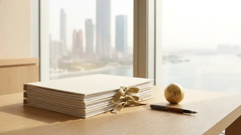 Abu Dhabi Al Maryah Island waterfront representing ADGM holding company cost and registration