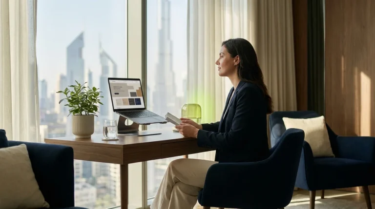 Dubai tenant holding rent cheques after a landlord refuses to collect rent cheques in Dubai, preparing an RDC Offer and Deposit filing