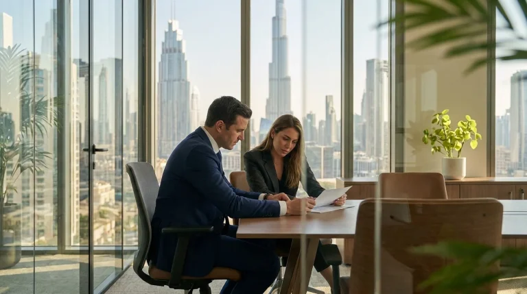 Founder reviewing a confidentiality contract, illustrating why NDAs fail in UAE and how to draft enforceable clauses